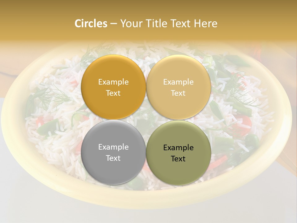 Dinner Cereal Proteins PowerPoint Template