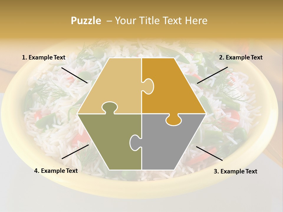 Dinner Cereal Proteins PowerPoint Template