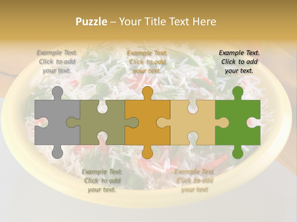 Dinner Cereal Proteins PowerPoint Template