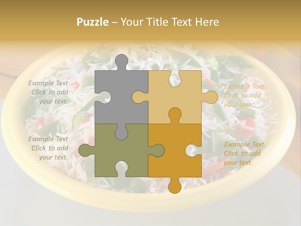 Dinner Cereal Proteins PowerPoint Template