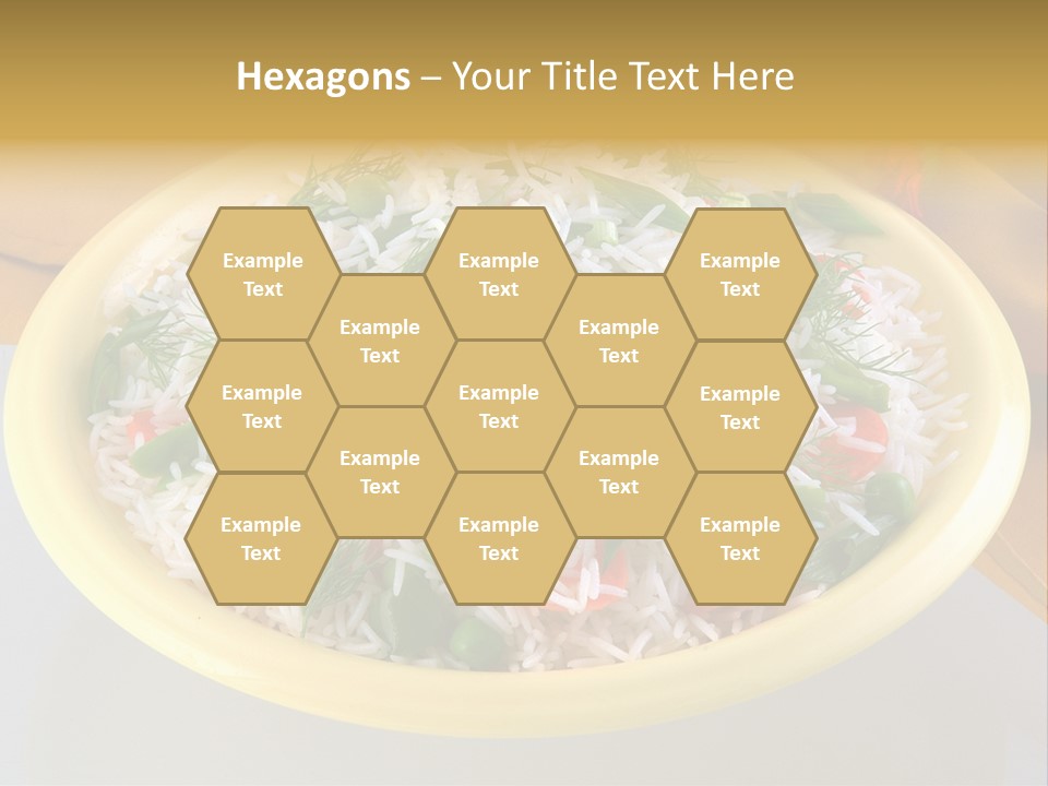 Dinner Cereal Proteins PowerPoint Template