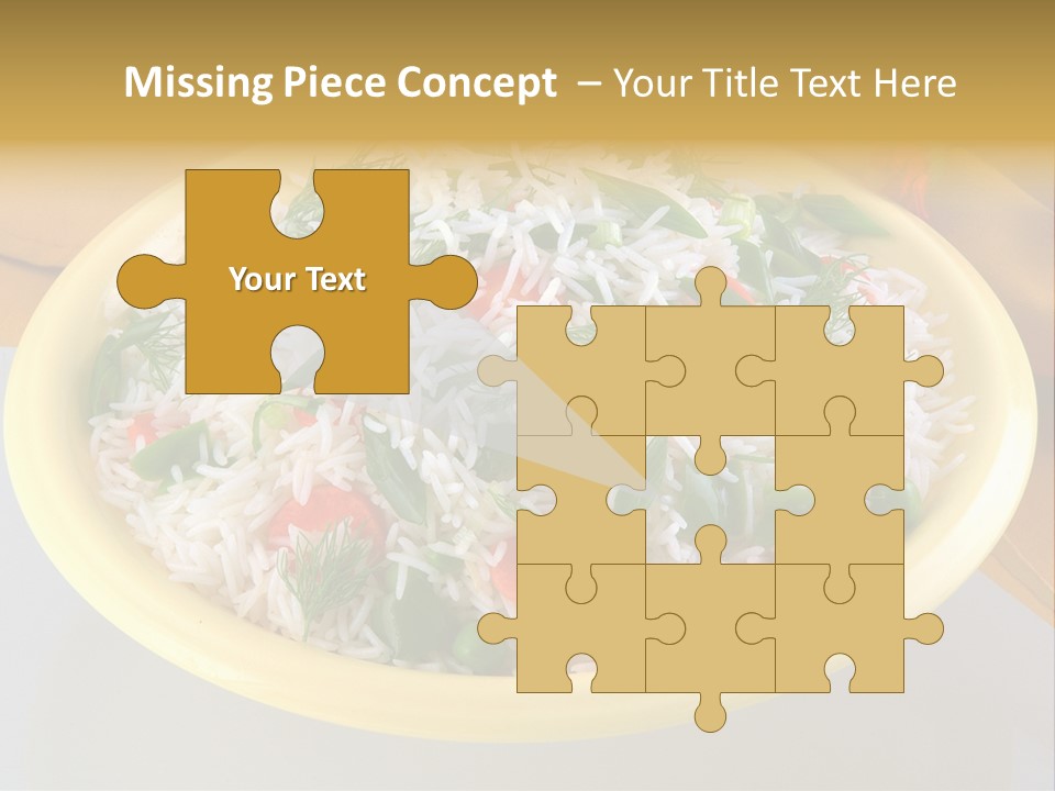 Dinner Cereal Proteins PowerPoint Template