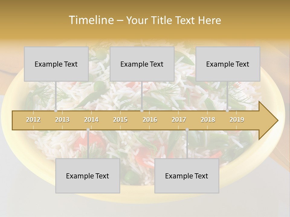 Dinner Cereal Proteins PowerPoint Template