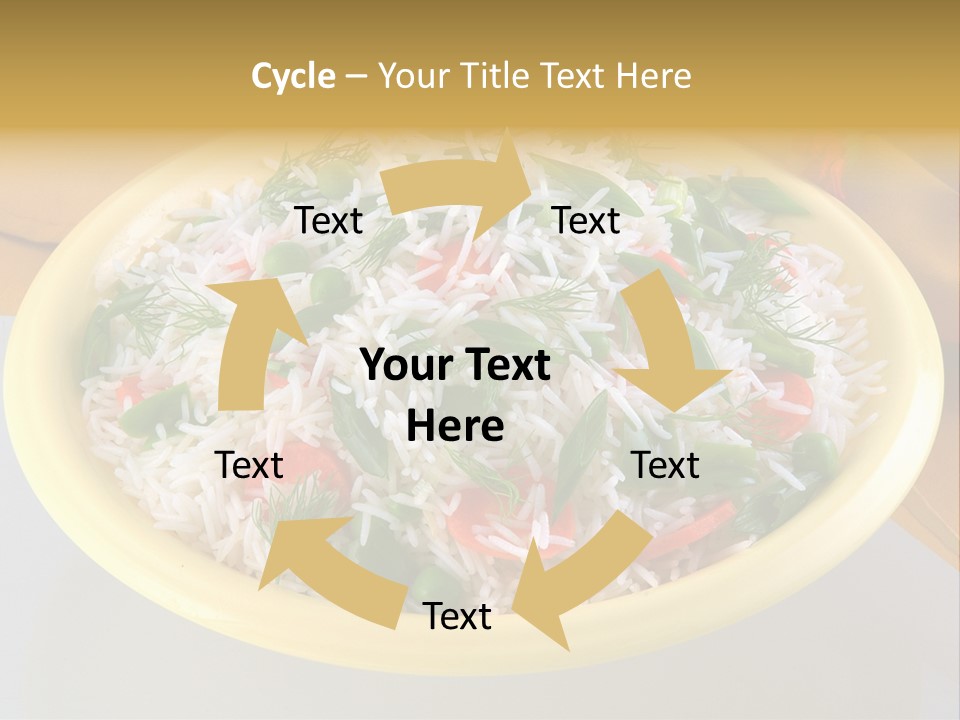 Dinner Cereal Proteins PowerPoint Template