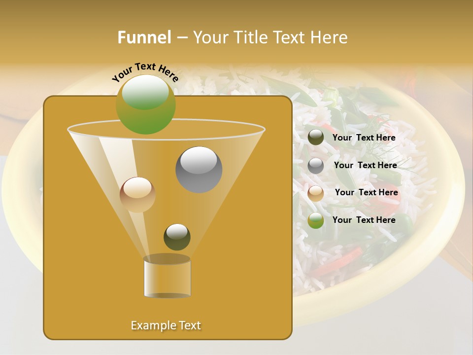 Dinner Cereal Proteins PowerPoint Template