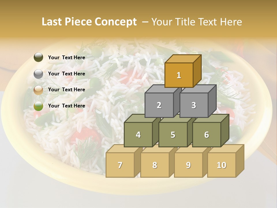 Dinner Cereal Proteins PowerPoint Template