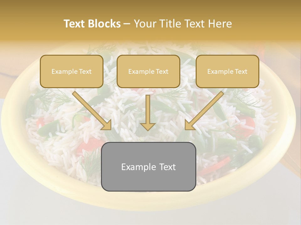 Dinner Cereal Proteins PowerPoint Template