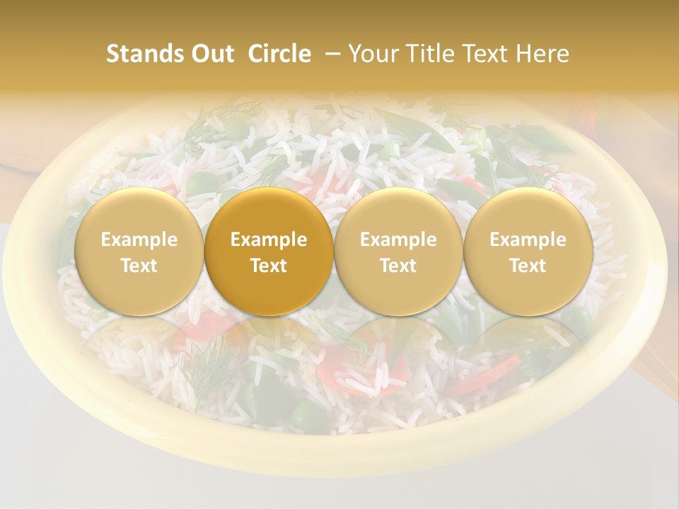 Dinner Cereal Proteins PowerPoint Template