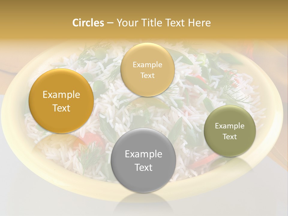 Dinner Cereal Proteins PowerPoint Template