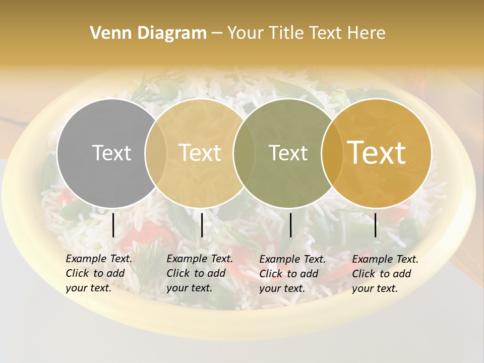 Dinner Cereal Proteins PowerPoint Template
