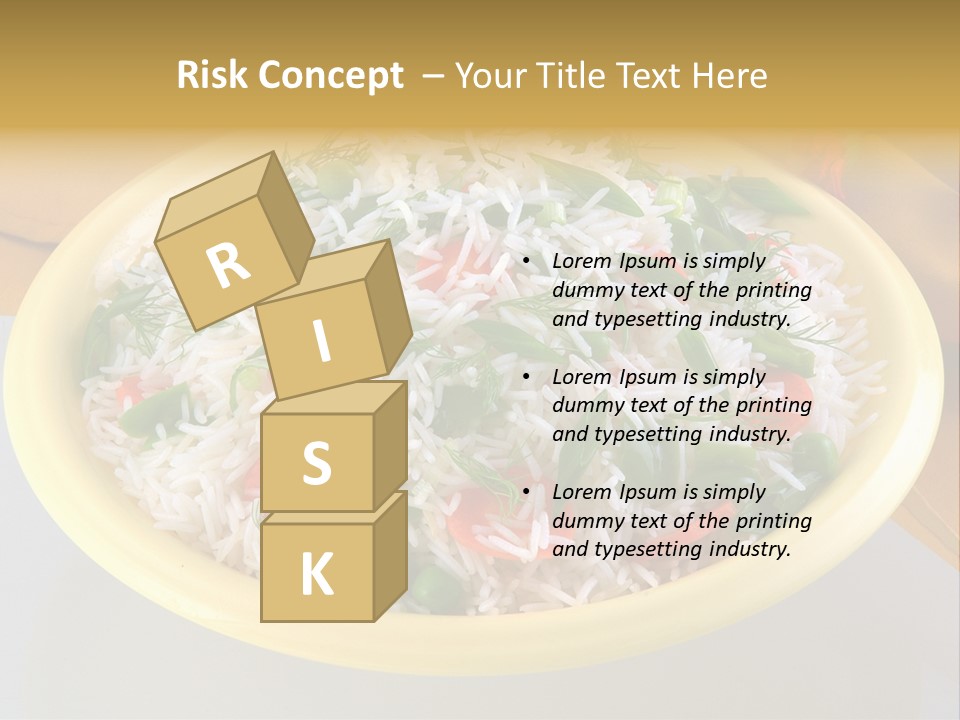 Dinner Cereal Proteins PowerPoint Template