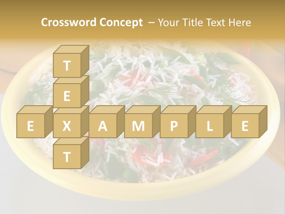 Dinner Cereal Proteins PowerPoint Template