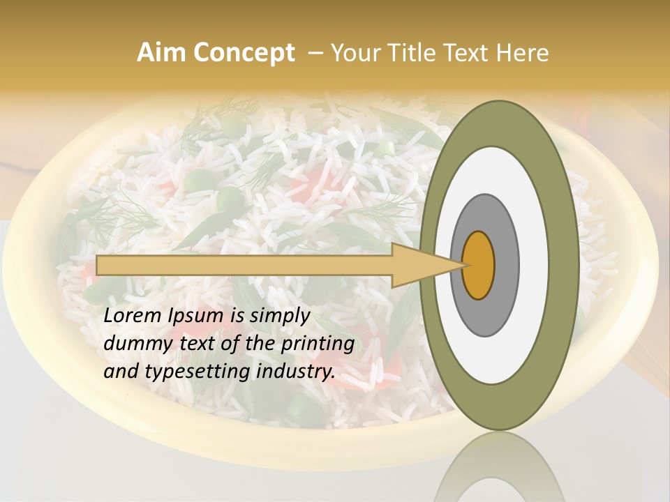 Dinner Cereal Proteins PowerPoint Template