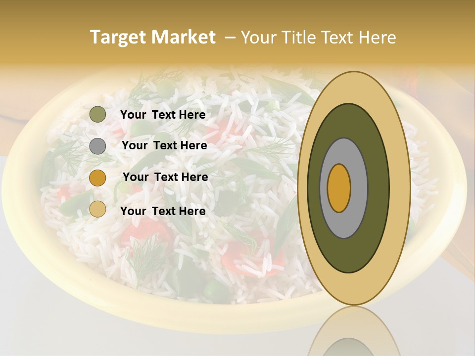Dinner Cereal Proteins PowerPoint Template