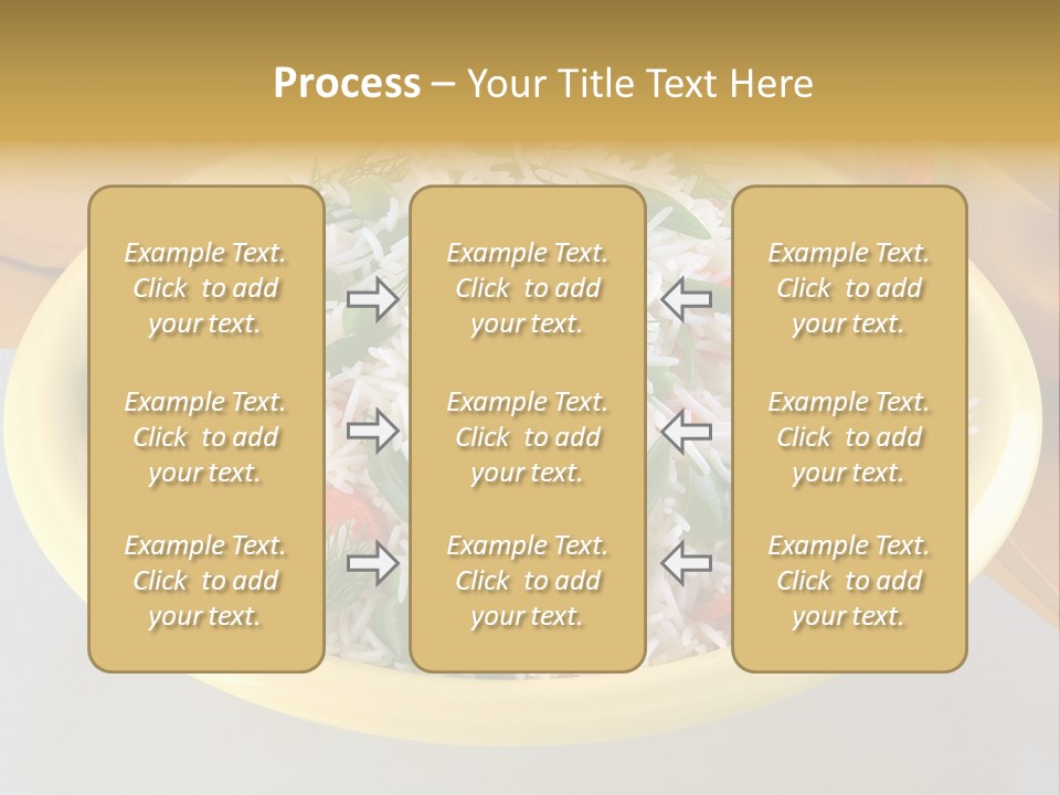 Dinner Cereal Proteins PowerPoint Template