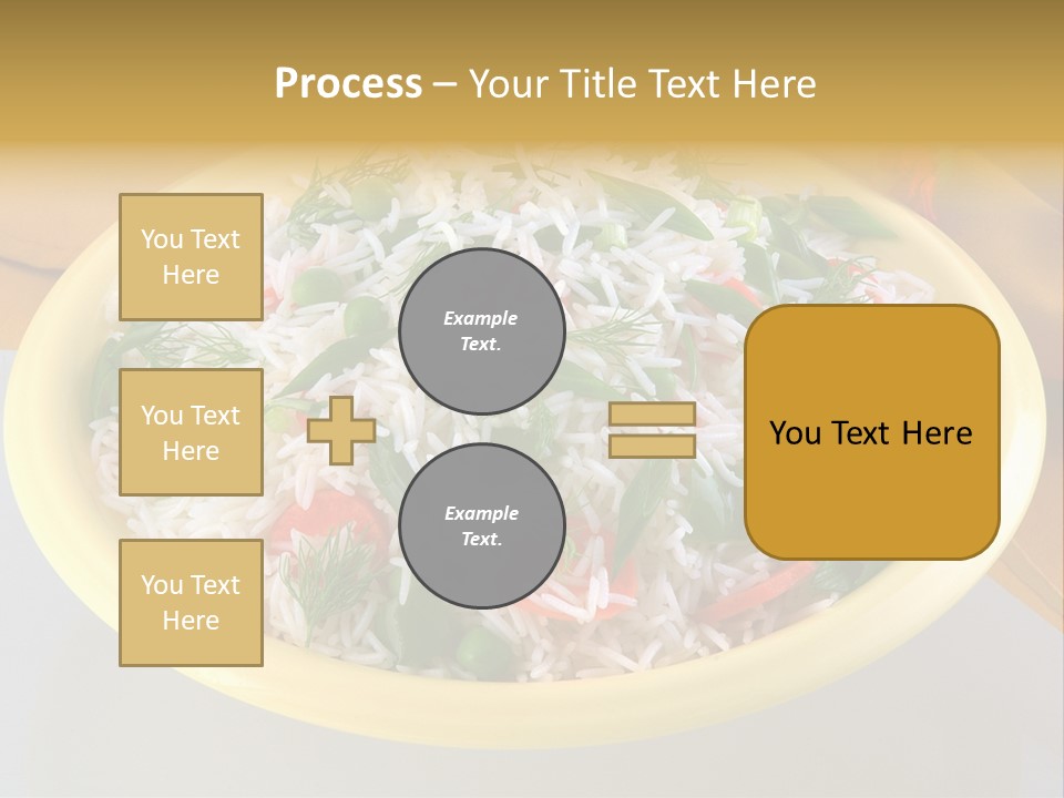 Dinner Cereal Proteins PowerPoint Template