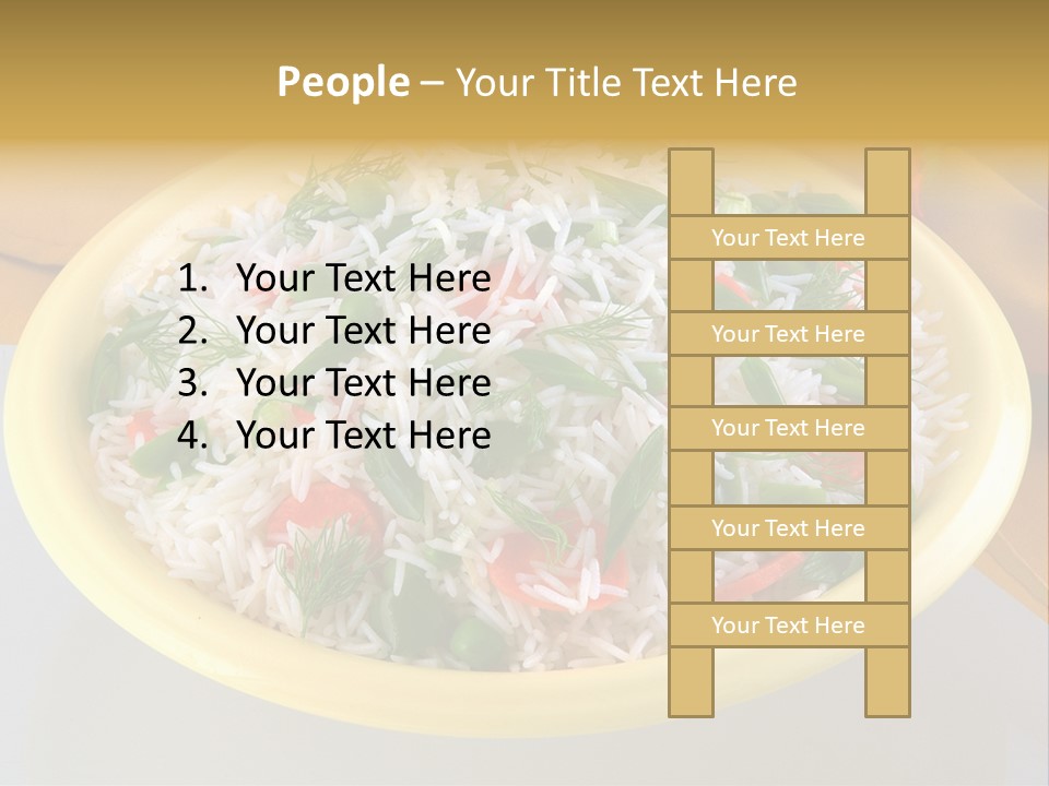 Dinner Cereal Proteins PowerPoint Template