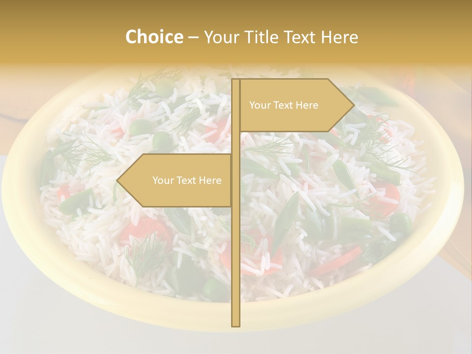 Dinner Cereal Proteins PowerPoint Template