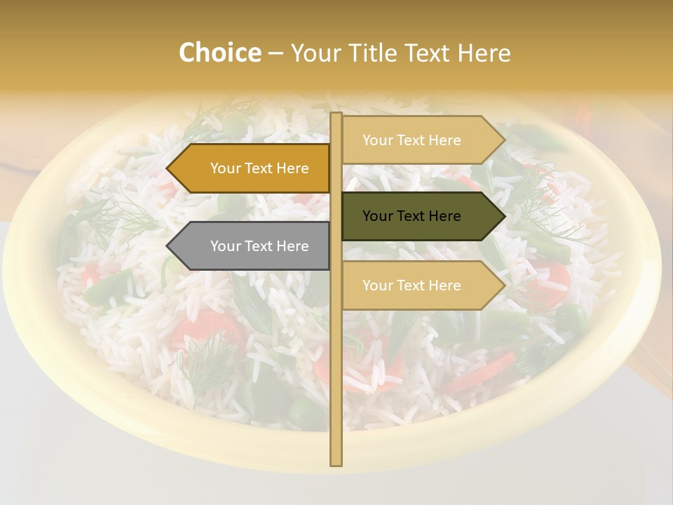 Dinner Cereal Proteins PowerPoint Template