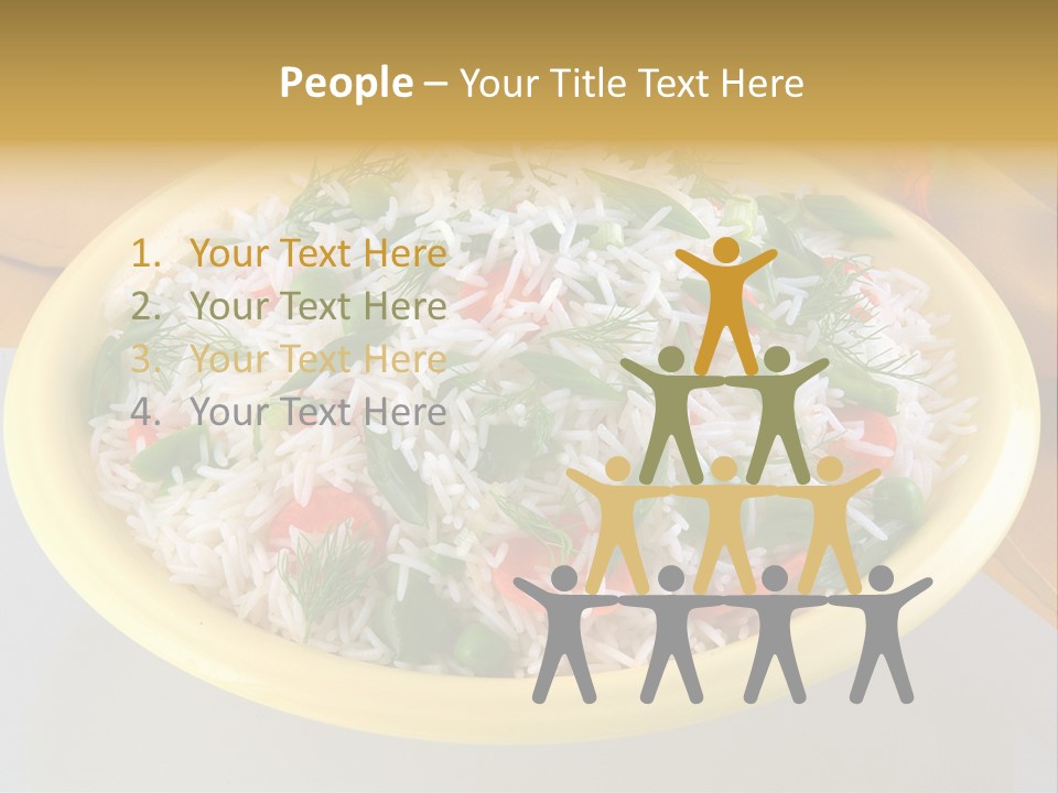 Dinner Cereal Proteins PowerPoint Template