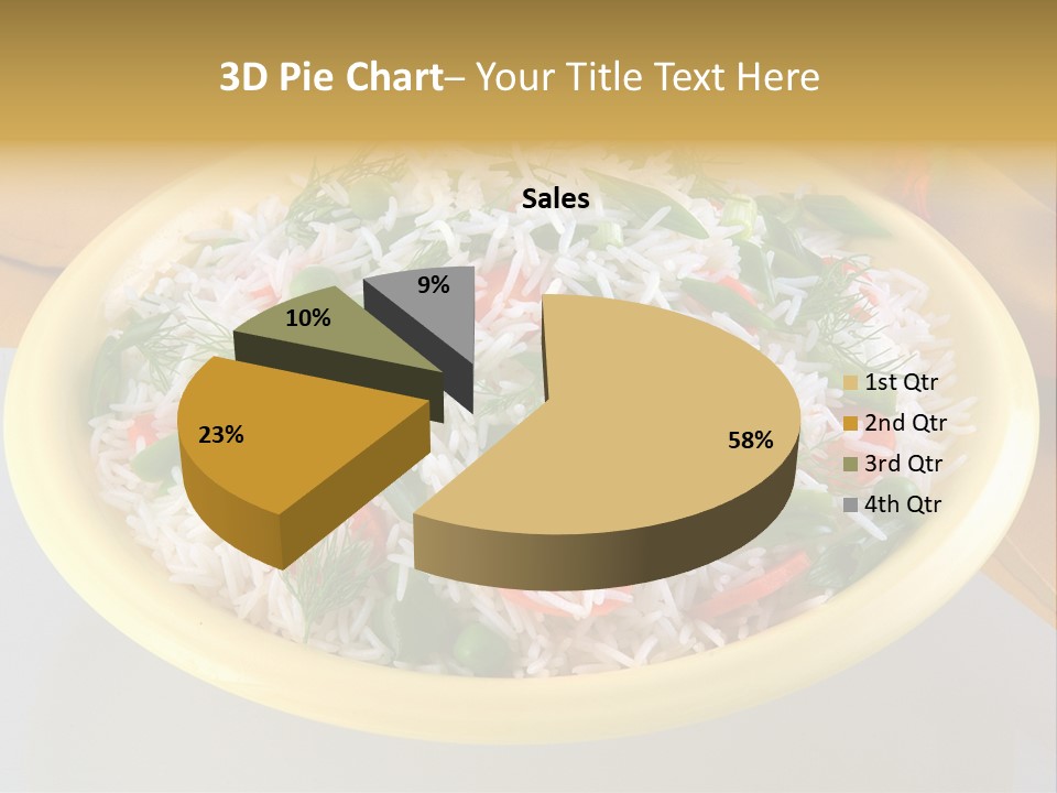 Dinner Cereal Proteins PowerPoint Template