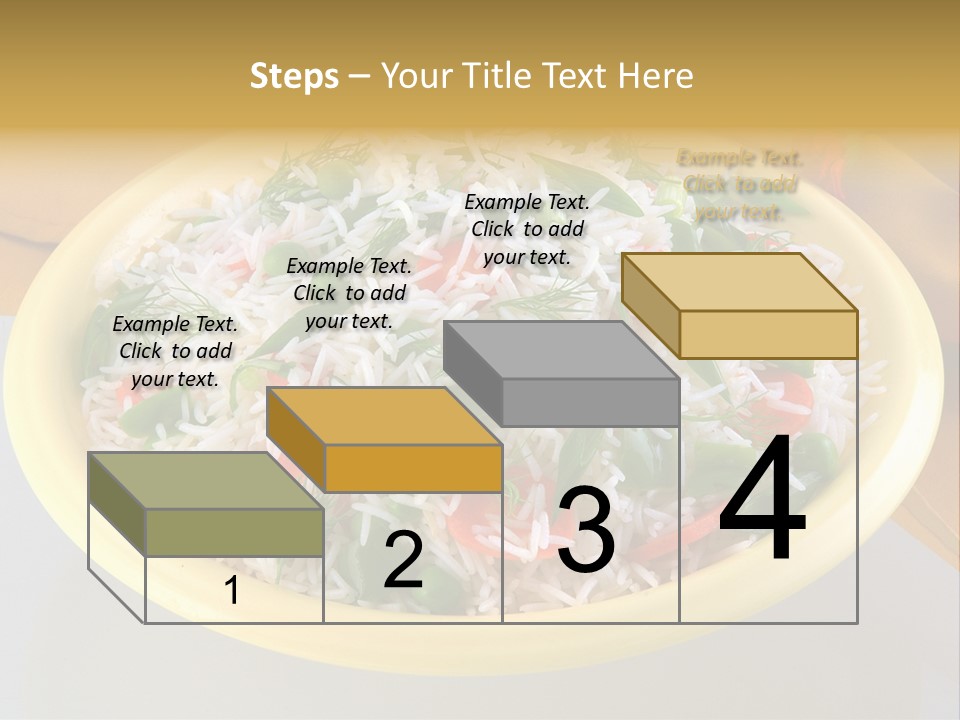 Dinner Cereal Proteins PowerPoint Template