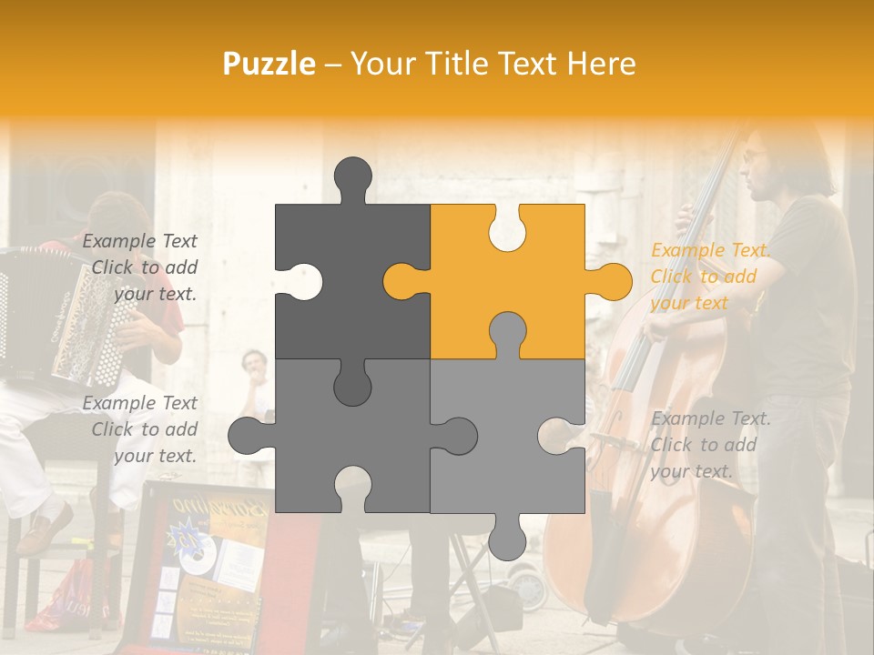 Band Amazing Lifestyle PowerPoint Template