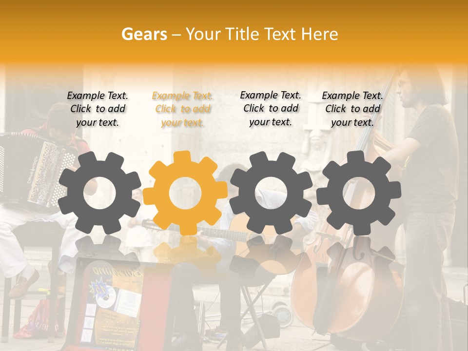 Band Amazing Lifestyle PowerPoint Template