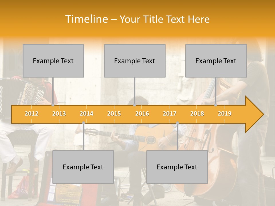 Band Amazing Lifestyle PowerPoint Template