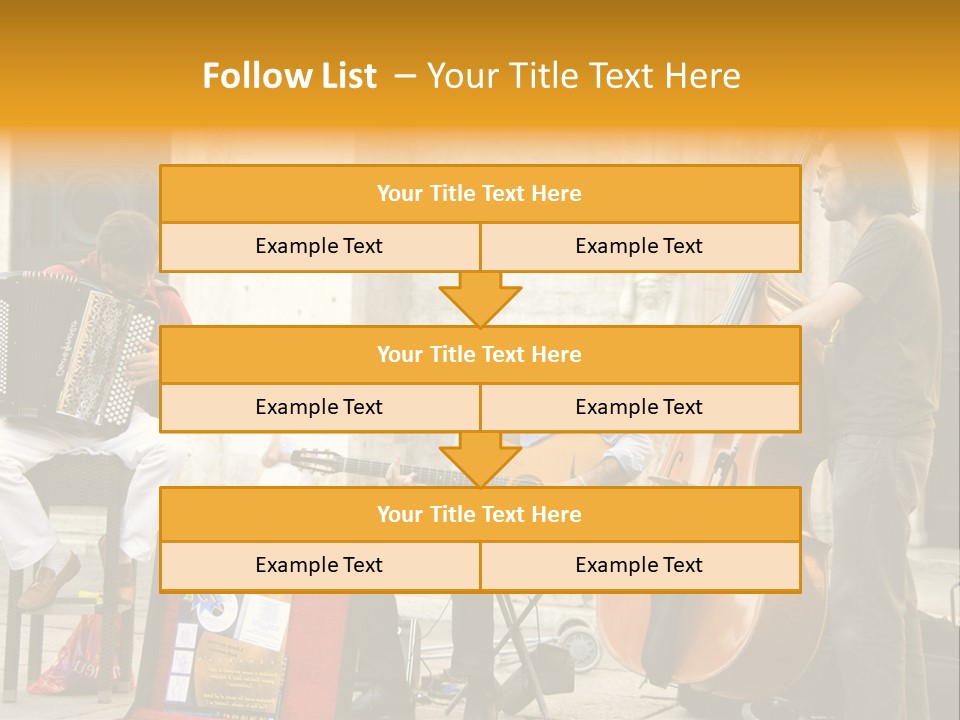 Band Amazing Lifestyle PowerPoint Template