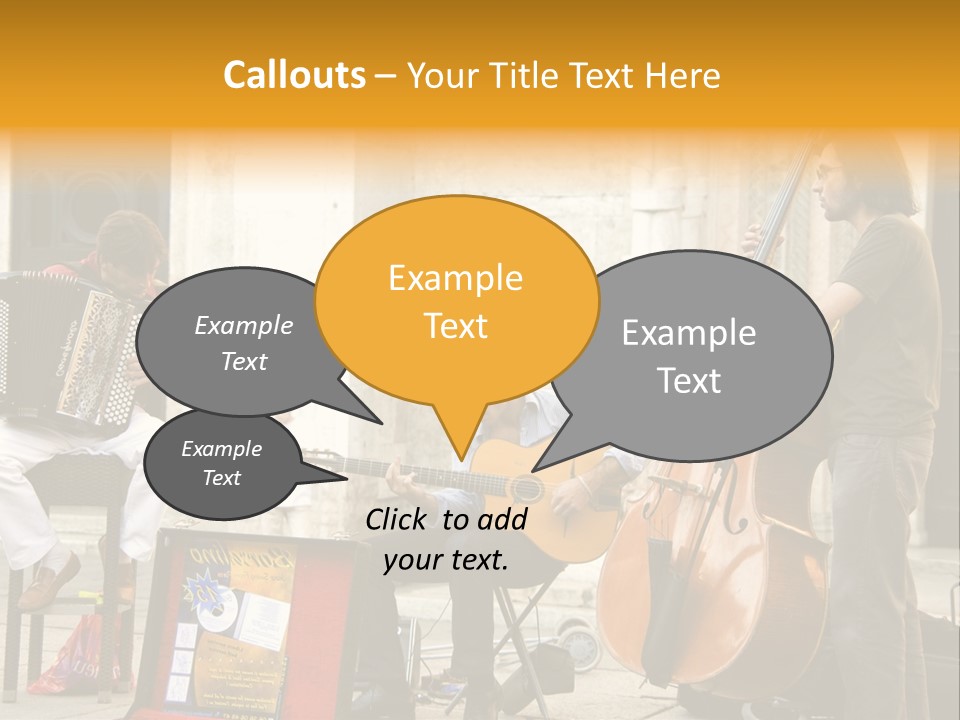 Band Amazing Lifestyle PowerPoint Template