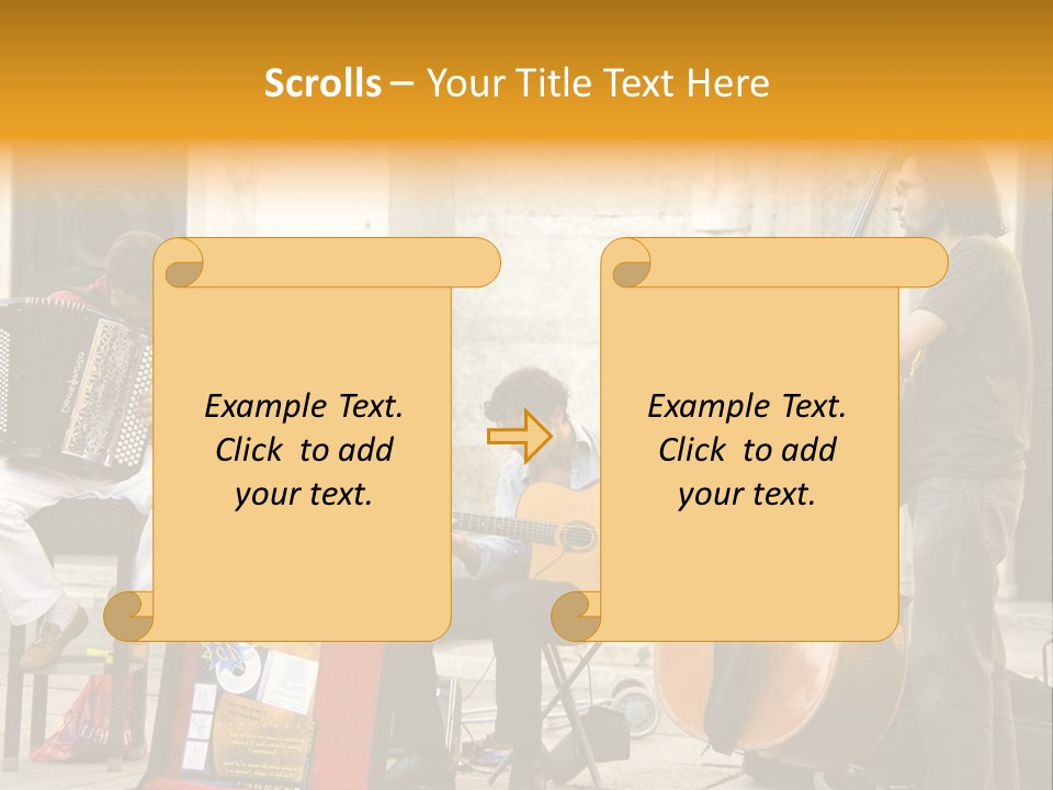 Band Amazing Lifestyle PowerPoint Template