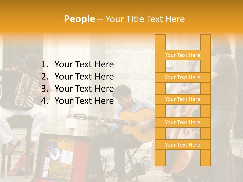Band Amazing Lifestyle PowerPoint Template