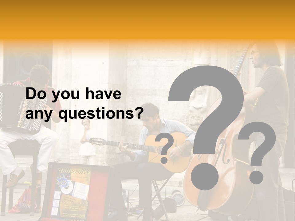 Band Amazing Lifestyle PowerPoint Template