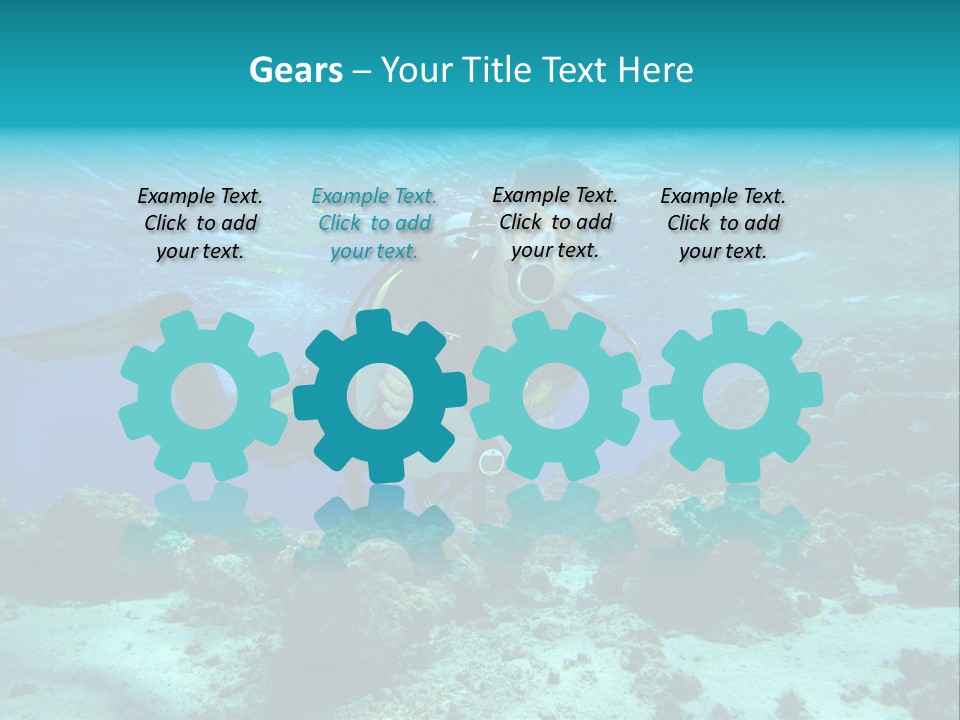 Marine Male Tropical Fish PowerPoint Template