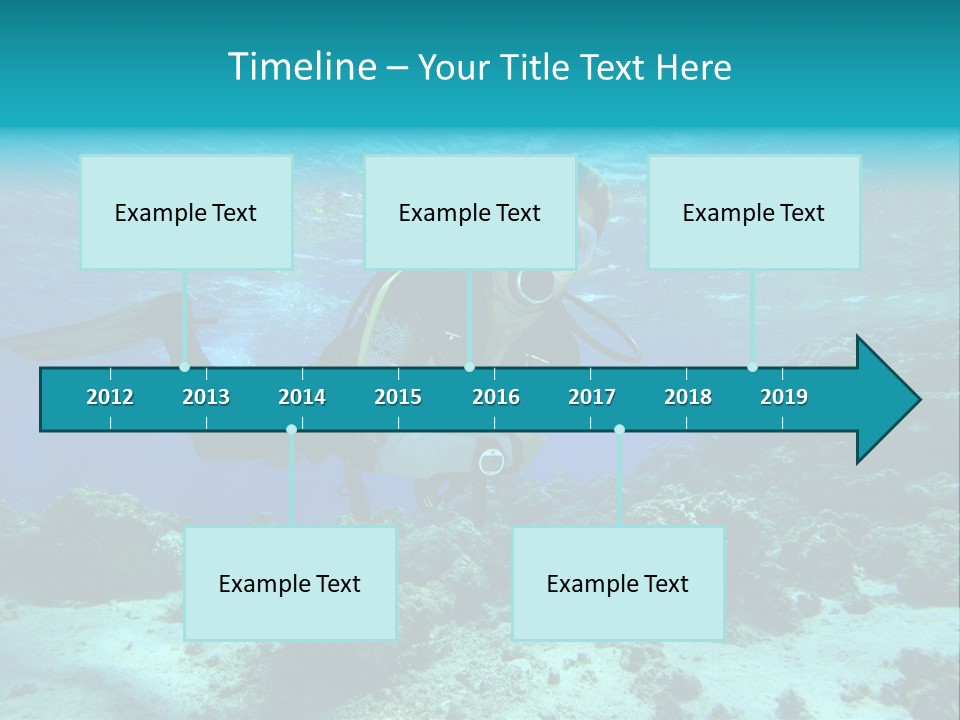 Marine Male Tropical Fish PowerPoint Template
