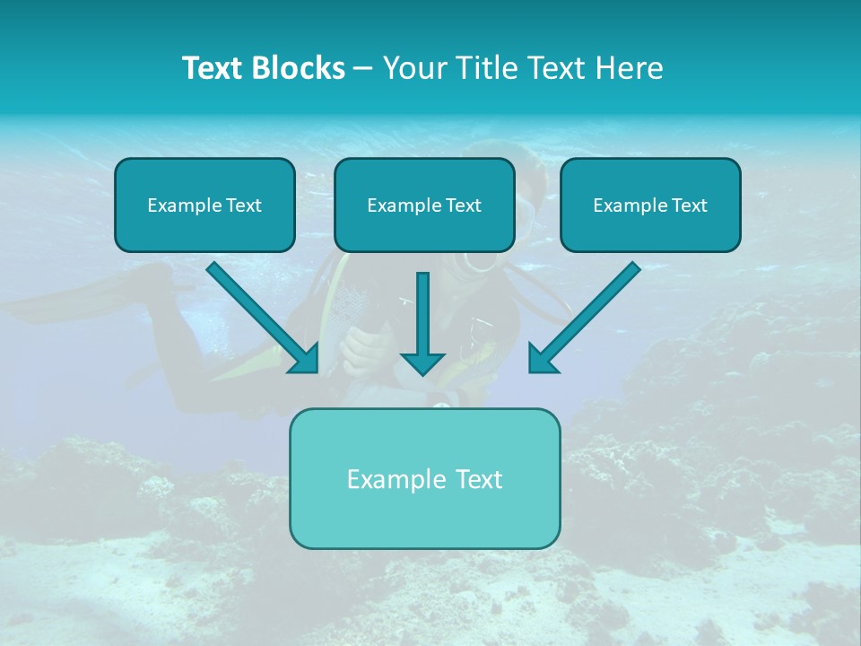Marine Male Tropical Fish PowerPoint Template