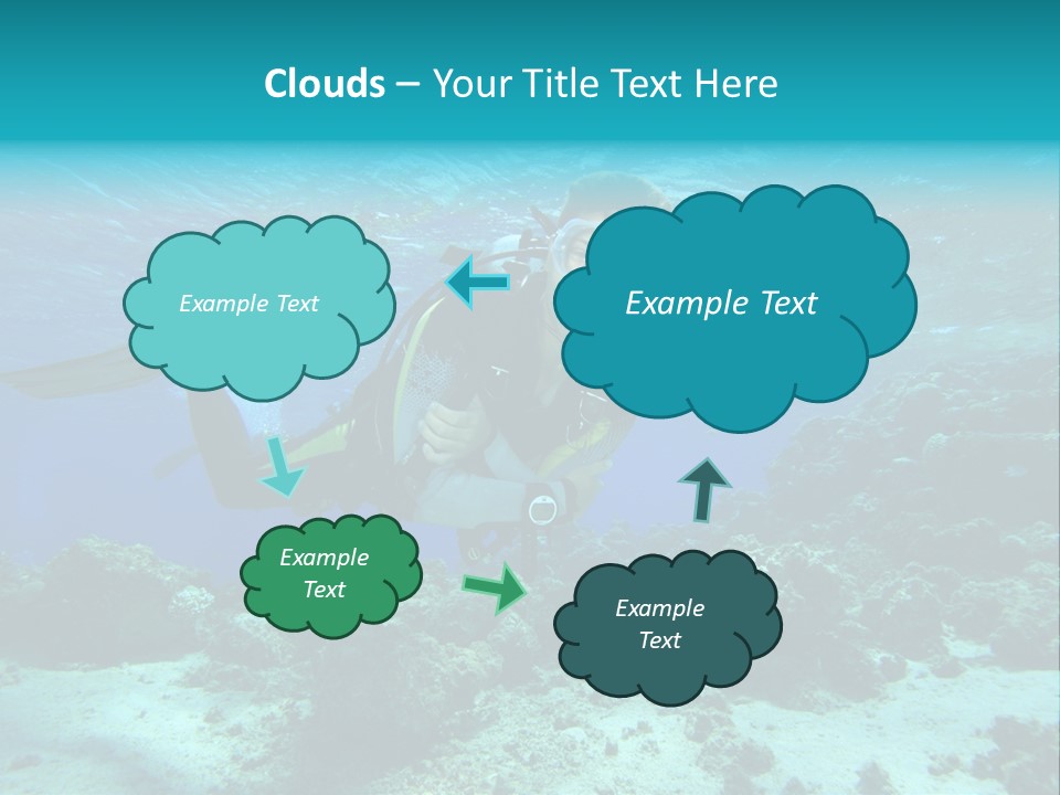 Marine Male Tropical Fish PowerPoint Template