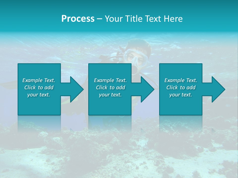 Marine Male Tropical Fish PowerPoint Template