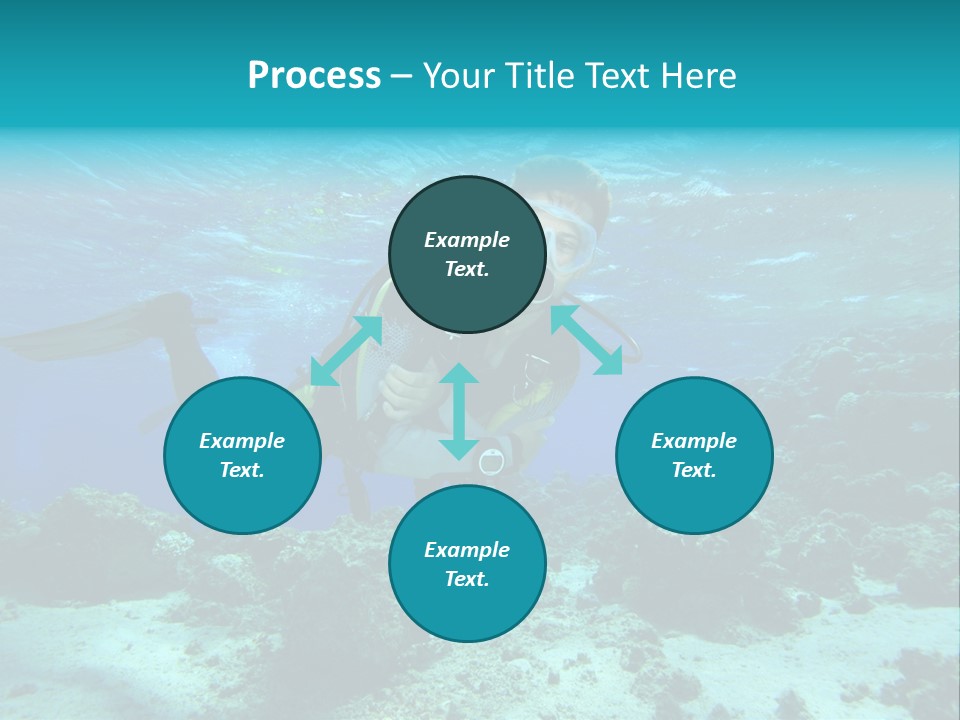 Marine Male Tropical Fish PowerPoint Template