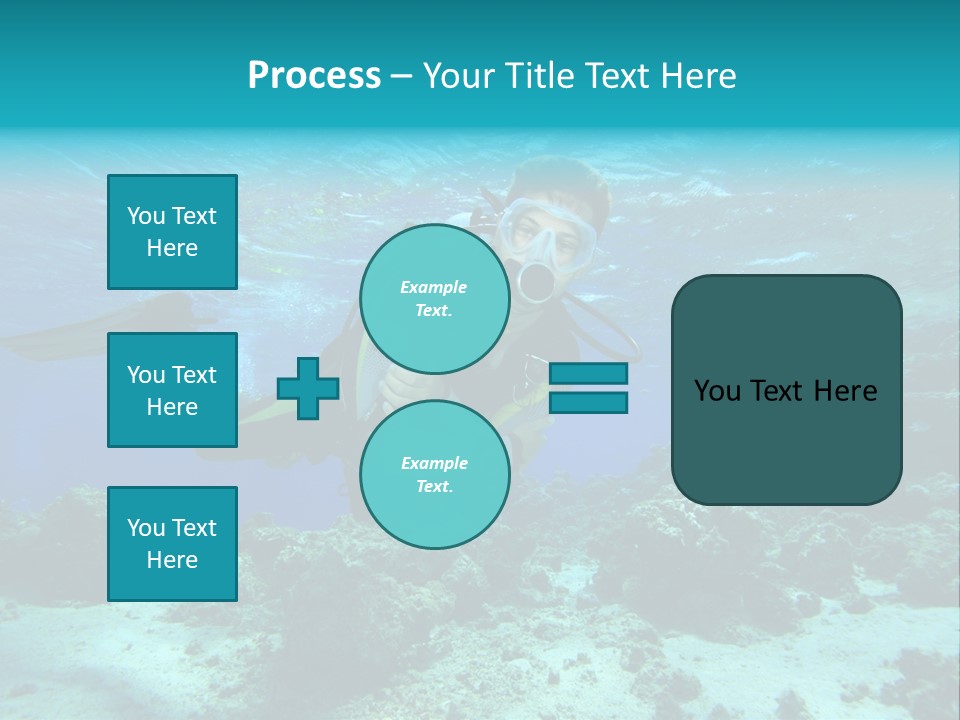 Marine Male Tropical Fish PowerPoint Template