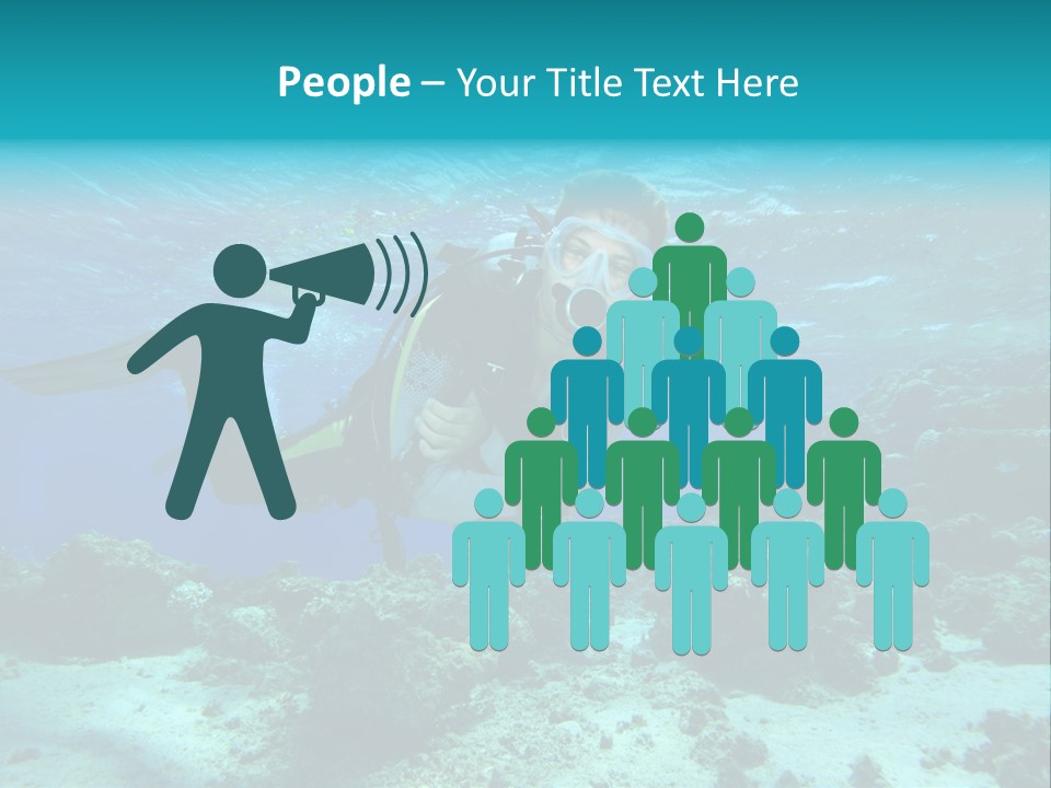 Marine Male Tropical Fish PowerPoint Template