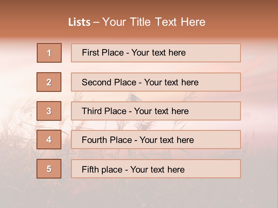 Meadow Season Rural PowerPoint Template