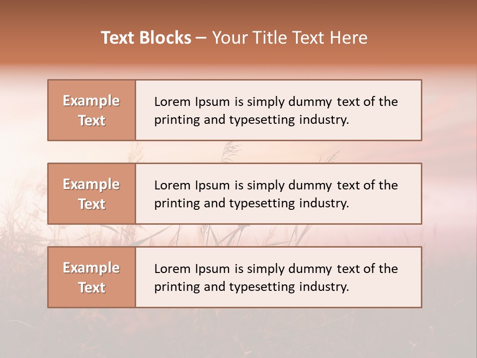 Meadow Season Rural PowerPoint Template