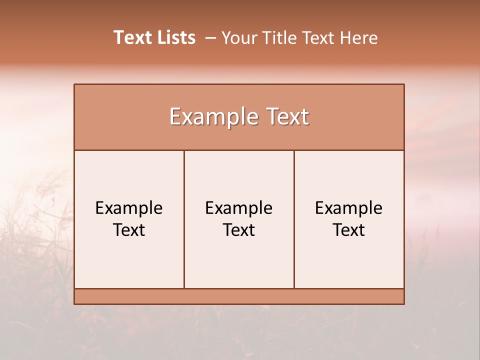 Meadow Season Rural PowerPoint Template