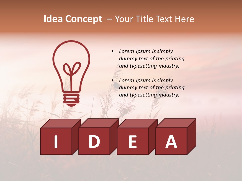 Meadow Season Rural PowerPoint Template