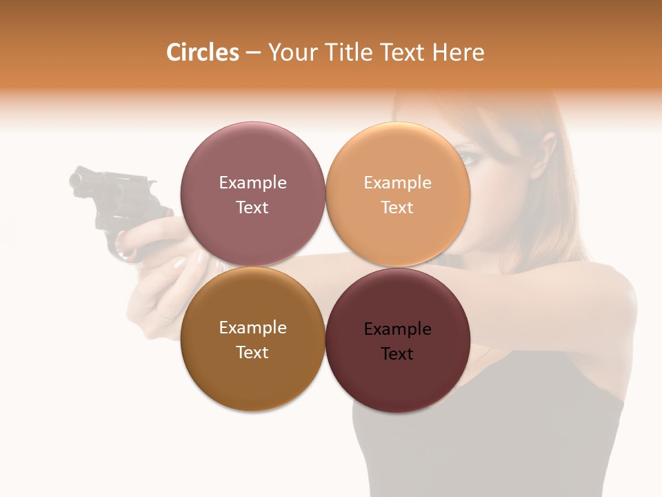 Crime Danger Blonde PowerPoint Template
