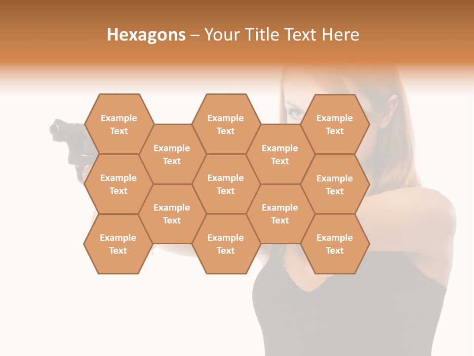 Crime Danger Blonde PowerPoint Template