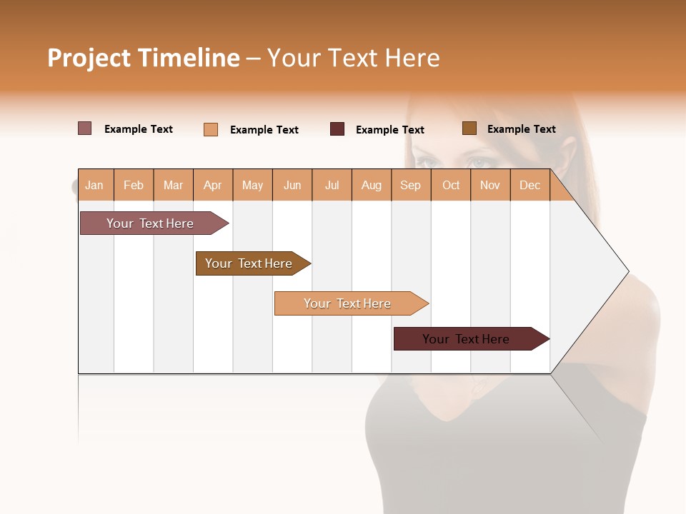 Crime Danger Blonde PowerPoint Template