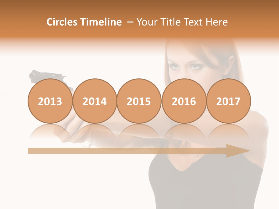 Crime Danger Blonde PowerPoint Template